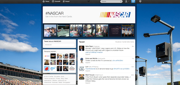 Twitter-HashtagPage