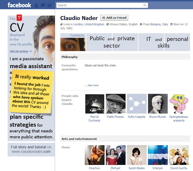 Facebook-Cv